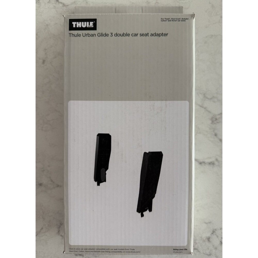 Thule URBAN GLIDE 3 Double Car Seat Adapter for Maxi-Cosi/Nuna/Cybex, more NEW